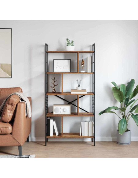 Libreria Legno vecchio 75 x 30 x 156 cm Legno multistrato