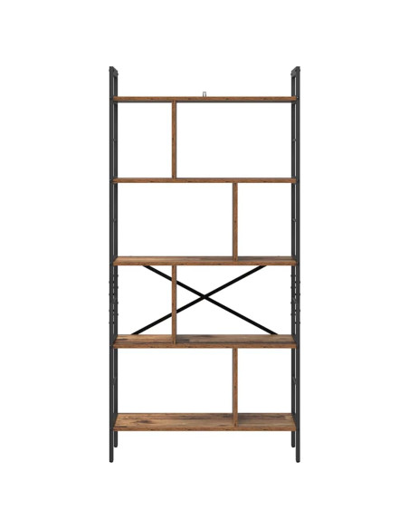 Libreria Legno vecchio 75 x 30 x 156 cm Legno multistrato