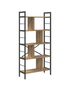 Libreria Rovere artigianale 75 x 30 x 156 cm Legno multistrato 2