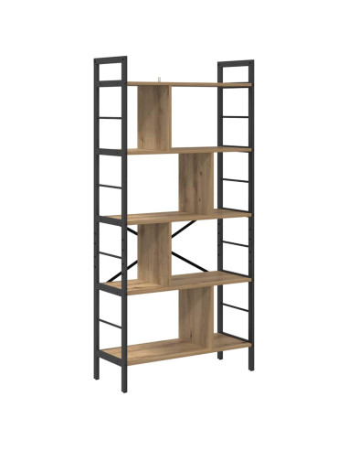 Libreria Rovere artigianale 75 x 30 x 156 cm Legno multistrato