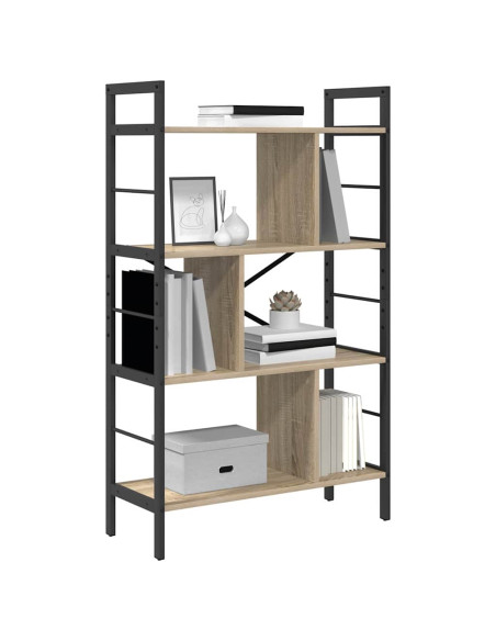 Libreria Rovere Sonoma 75 x 30 x 123,5 cm Legno multistrato