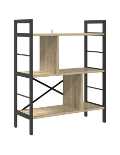 Libreria Rovere Sonoma 75 x 30 x 91 cm Legno multistrato 2