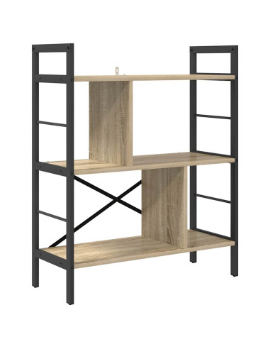 Libreria Rovere Sonoma 75 x 30 x 91 cm Legno multistrato