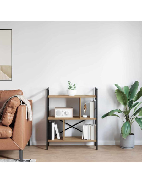 Libreria Rovere artigianale 75 x 30 x 91 cm Legno multistrato