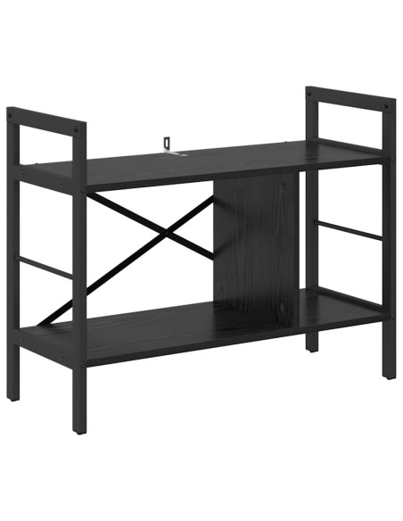 Libreria Rovere Nero 75 x 30 x 58,5 cm Legno multistrato