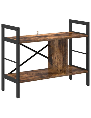 Libreria Rovere fumé 75 x 30 x 58,5 cm Legno multistrato