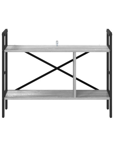 Libreria Grigio Sonoma 75 x 30 x 58,5 cm Legno multistrato