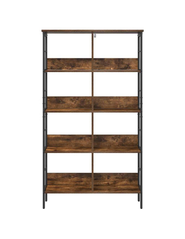 Libreria Rovere fumé 82 x 32 x 144,5 cm Legno multistrato