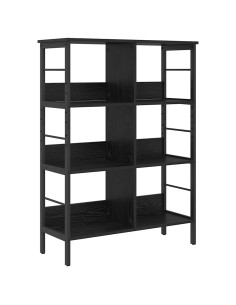 Libreria Rovere Nero 82 x 32 x 112 cm Legno multistrato 2