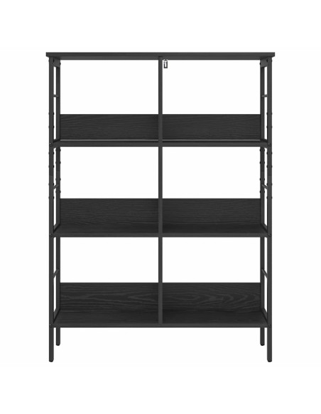 Libreria Rovere Nero 82 x 32 x 112 cm Legno multistrato