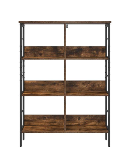 Libreria Rovere fumé 82 x 32 x 112 cm Legno multistrato