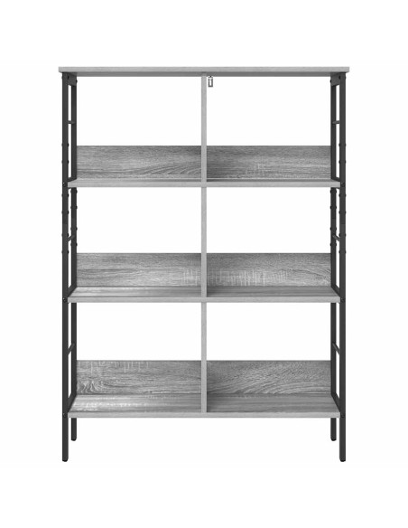 Libreria Grigio Sonoma 82 x 32 x 112 cm Legno multistrato