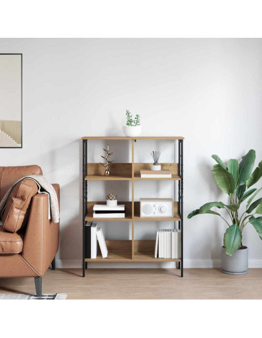 Libreria Rovere artigianale 82 x 32 x 112 cm Legno multistrato