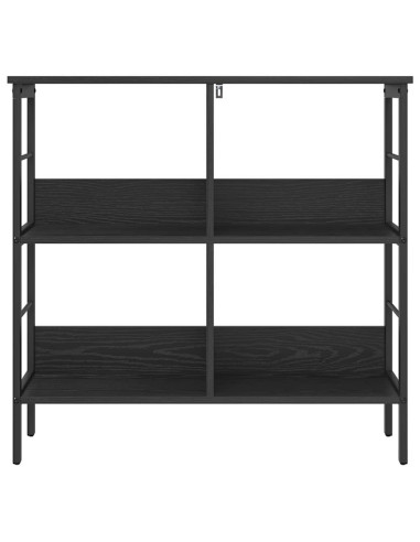 Libreria Rovere Nero 82 x 32 x 79 cm Legno multistrato