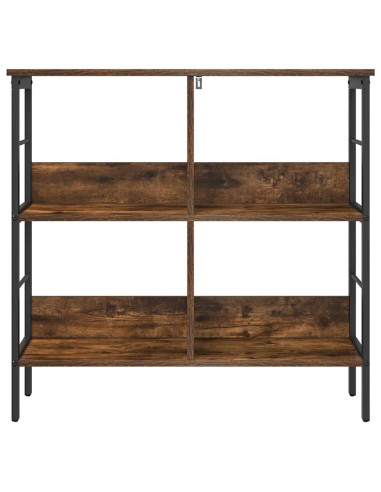 Libreria Rovere fumé 82 x 32 x 79 cm Legno multistrato