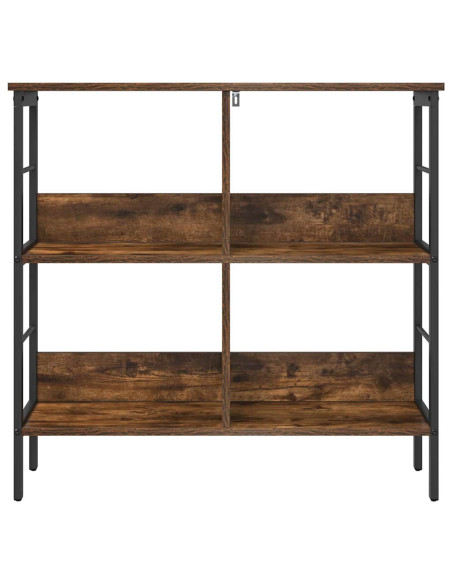 Libreria Rovere fumé 82 x 32 x 79 cm Legno multistrato