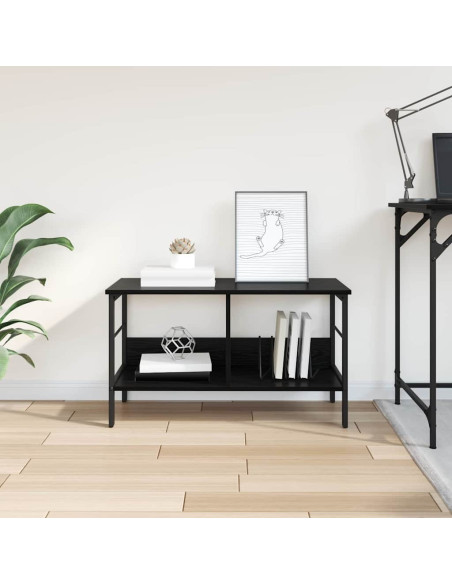 Libreria Rovere Nero 82 x 32 x 47 cm Legno multistrato