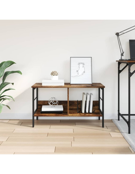 Libreria Rovere fumé 82 x 32 x 47 cm Legno multistrato