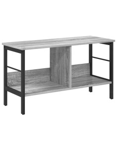 Libreria Grigio Sonoma 82 x 32 x 47 cm Legno multistrato 2