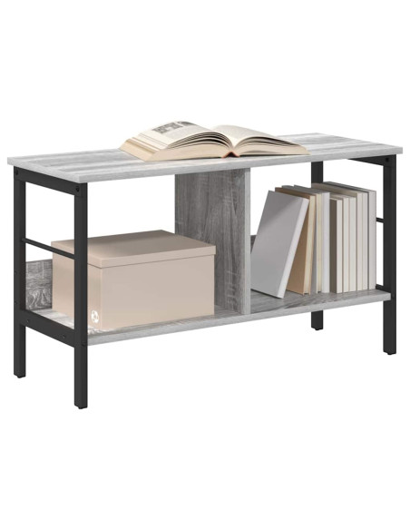 Libreria Grigio Sonoma 82 x 32 x 47 cm Legno multistrato