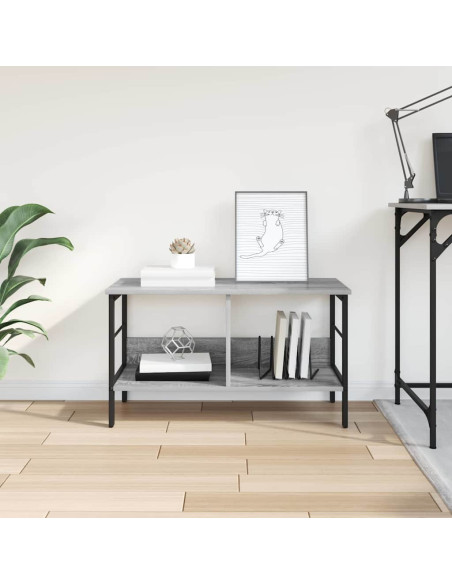 Libreria Grigio Sonoma 82 x 32 x 47 cm Legno multistrato
