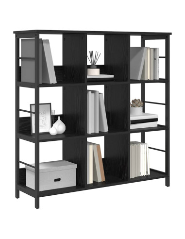 Libreria Rovere Nero 102 x 32 x 104,5 cm Legno multistrato
