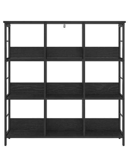 Libreria Rovere Nero 102 x 32 x 104,5 cm Legno multistrato