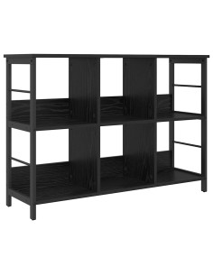 Libreria Rovere Nero 102 x 32 x 72,5 cm Legno multistrato 2