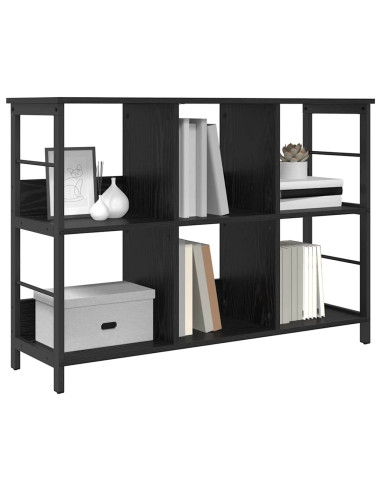 Libreria Rovere Nero 102 x 32 x 72,5 cm Legno multistrato