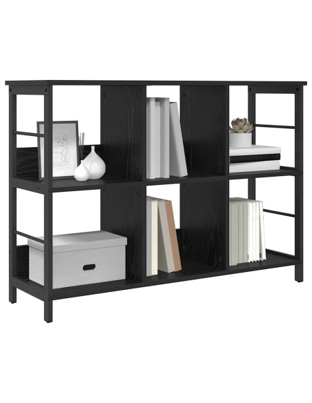 Libreria Rovere Nero 102 x 32 x 72,5 cm Legno multistrato
