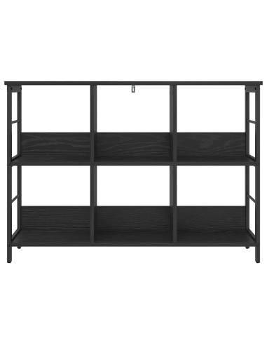 Libreria Rovere Nero 102 x 32 x 72,5 cm Legno multistrato