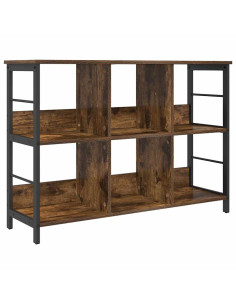 Libreria Rovere fumé 102 x 32 x 72,5 cm Legno multistrato 2