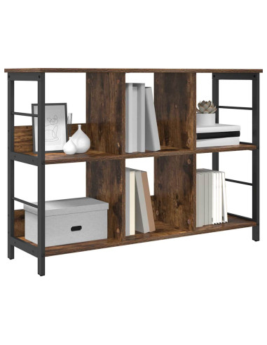 Libreria Rovere fumé 102 x 32 x 72,5 cm Legno multistrato