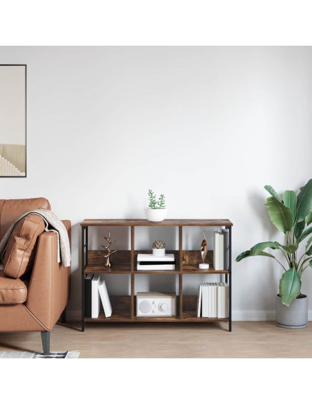 Libreria Rovere fumé 102 x 32 x 72,5 cm Legno multistrato