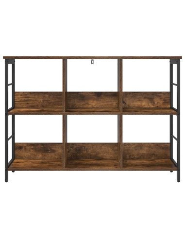 Libreria Rovere fumé 102 x 32 x 72,5 cm Legno multistrato