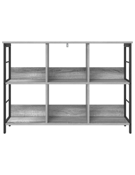 Libreria Grigio Sonoma 102 x 32 x 72,5 cm Legno multistrato