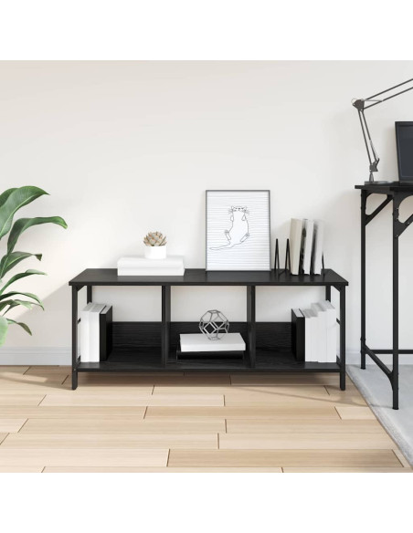 Libreria Rovere Nero 102 x 32 x 40,5 cm Legno multistrato