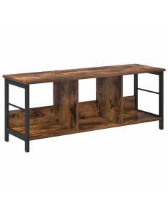 Libreria Rovere fumé 102 x 32 x 40,5 cm Legno multistrato 2