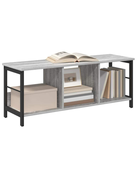 Libreria Grigio Sonoma 102 x 32 x 40,5 cm Legno multistrato