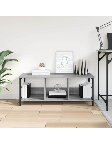 Libreria Grigio Sonoma 102 x 32 x 40,5 cm Legno multistrato