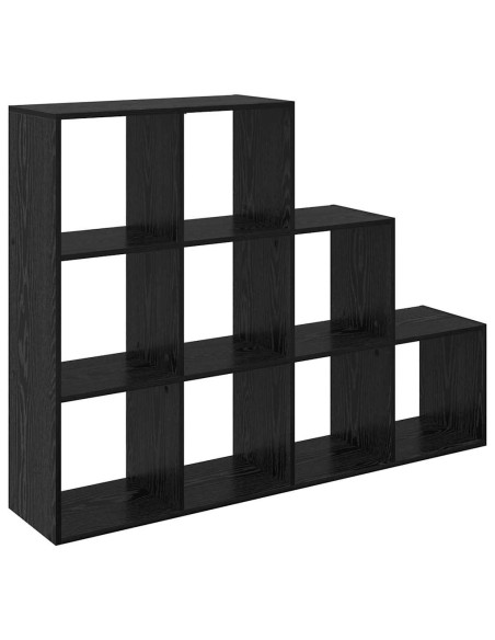 Libreria divisoria Rovere Nero 137,5 x 29 x 103,5 cm