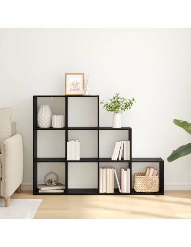 Libreria divisoria Rovere Nero 137,5 x 29 x 103,5 cm