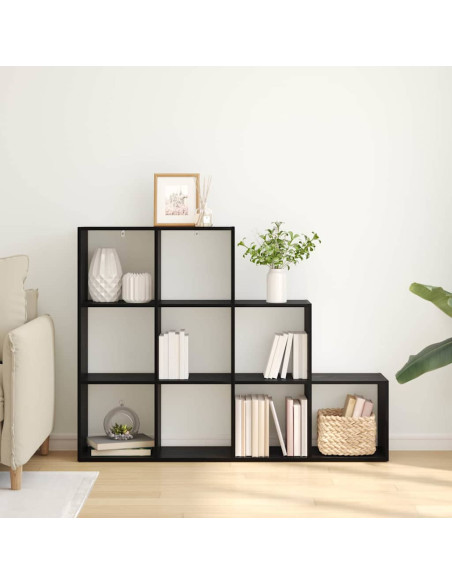 Libreria divisoria Rovere Nero 137,5 x 29 x 103,5 cm