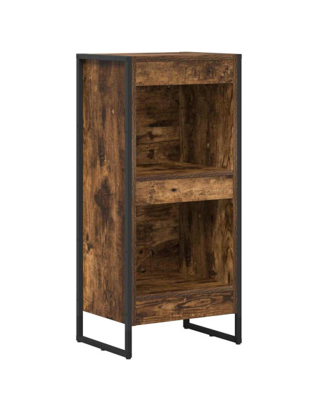 Armadio per Libri Quercia Fumosa 80 x 30 x 155 cm