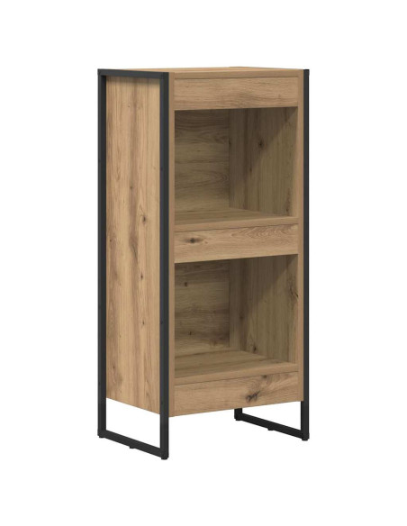 Armadio per Libri Rovere Artigianale 80 x 30 x 155 cm