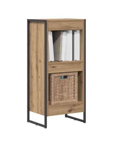 Armadio per Libri Rovere Artigianale 80 x 30 x 155 cm