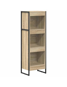 Armadio per Libri Sonoma 80 x 30 x 155 cm Legno multistrato 2