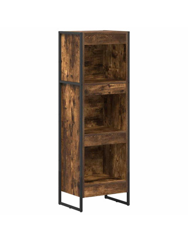Armadio per Libri Quercia Fumosa 80 x 30 x 155 cm