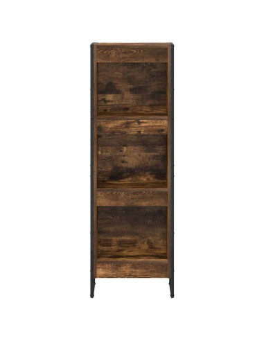 Armadio per Libri Quercia Fumosa 80 x 30 x 155 cm