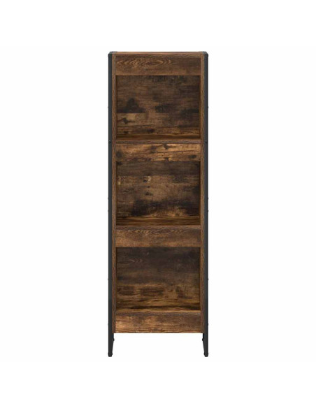 Armadio per Libri Quercia Fumosa 80 x 30 x 155 cm